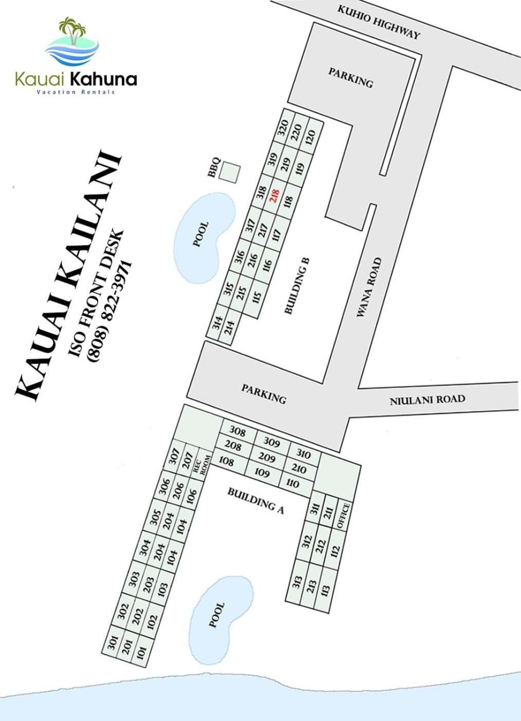 Апартаменты Kauai Kailani 218 Капаа Экстерьер фото